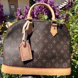 Louis Vuitton Brown Monogram Handbag